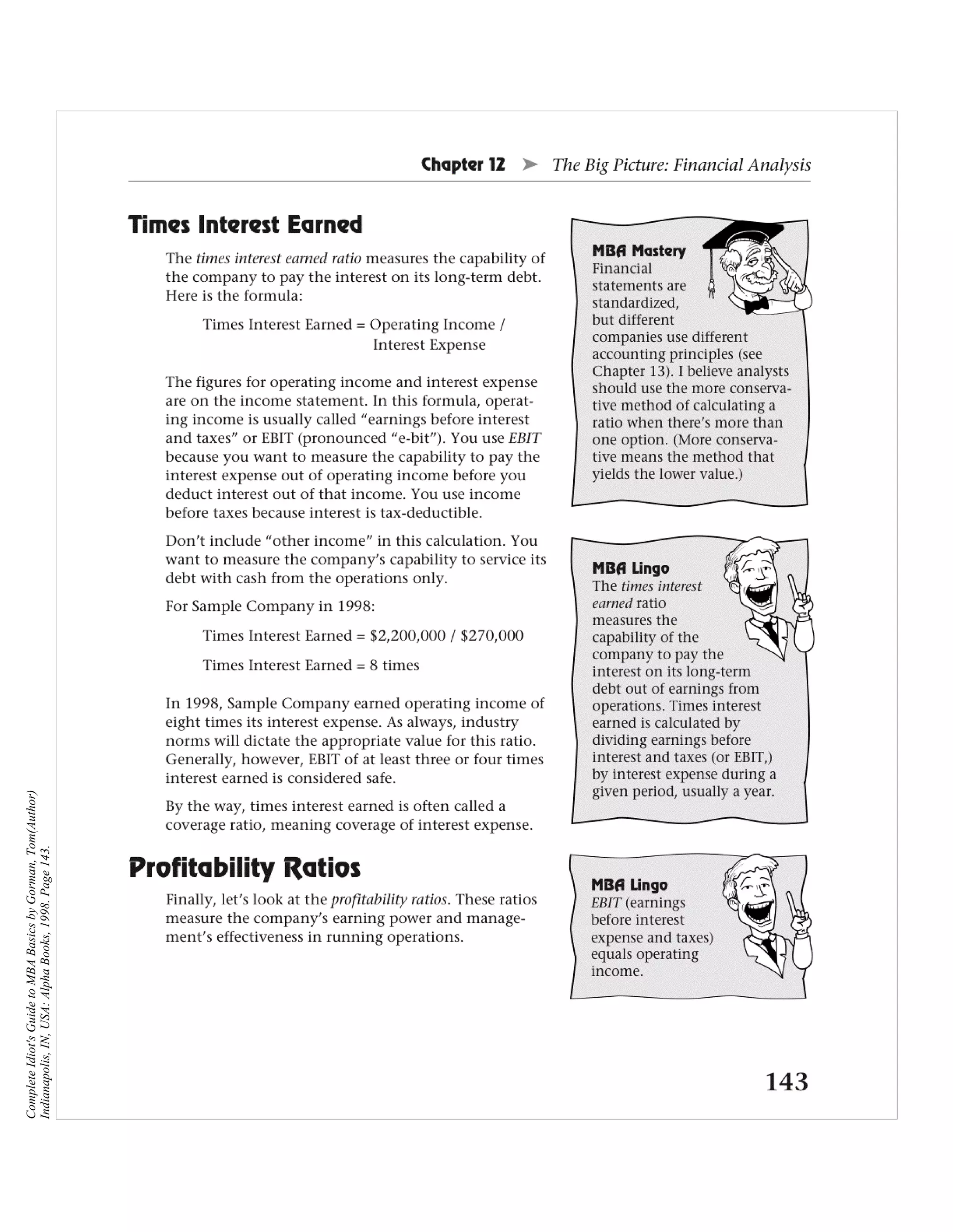 Complete Idiot's Guide to MBA Basics by Gorman, Tom(Author)
Indianapolis, IN, USA: Alpha Books, 1998. Page 143.
 