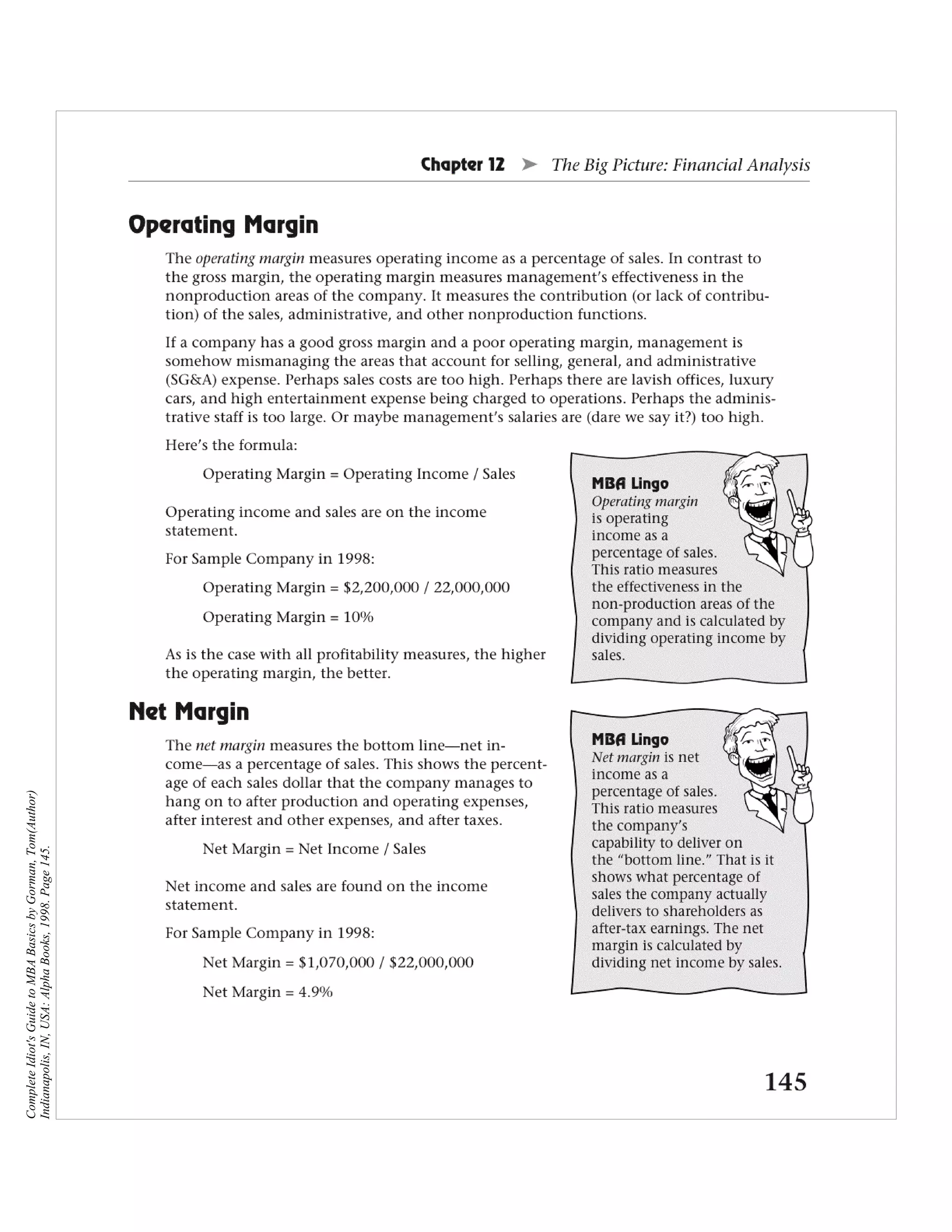 Complete Idiot's Guide to MBA Basics by Gorman, Tom(Author)
Indianapolis, IN, USA: Alpha Books, 1998. Page 145.
 