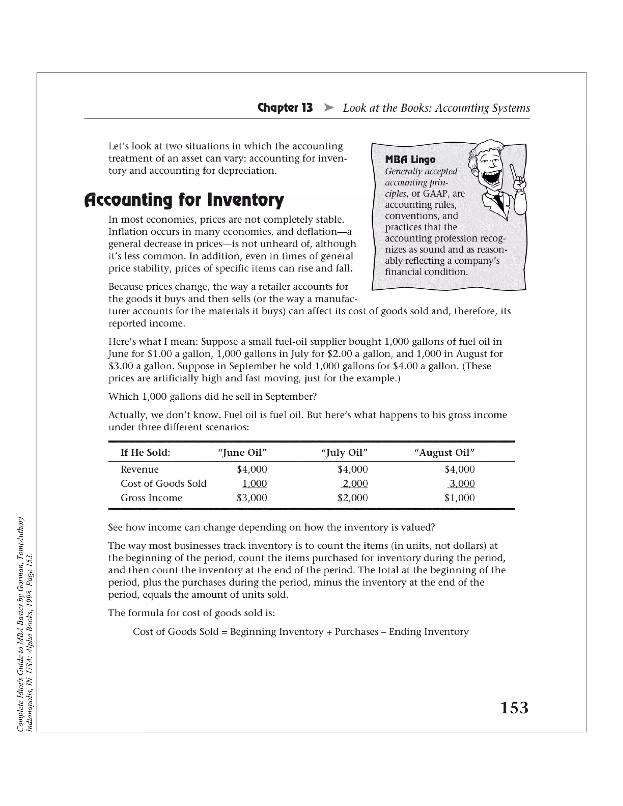 Complete Idiot's Guide to MBA Basics by Gorman, Tom(Author)
Indianapolis, IN, USA: Alpha Books, 1998. Page 153.
 