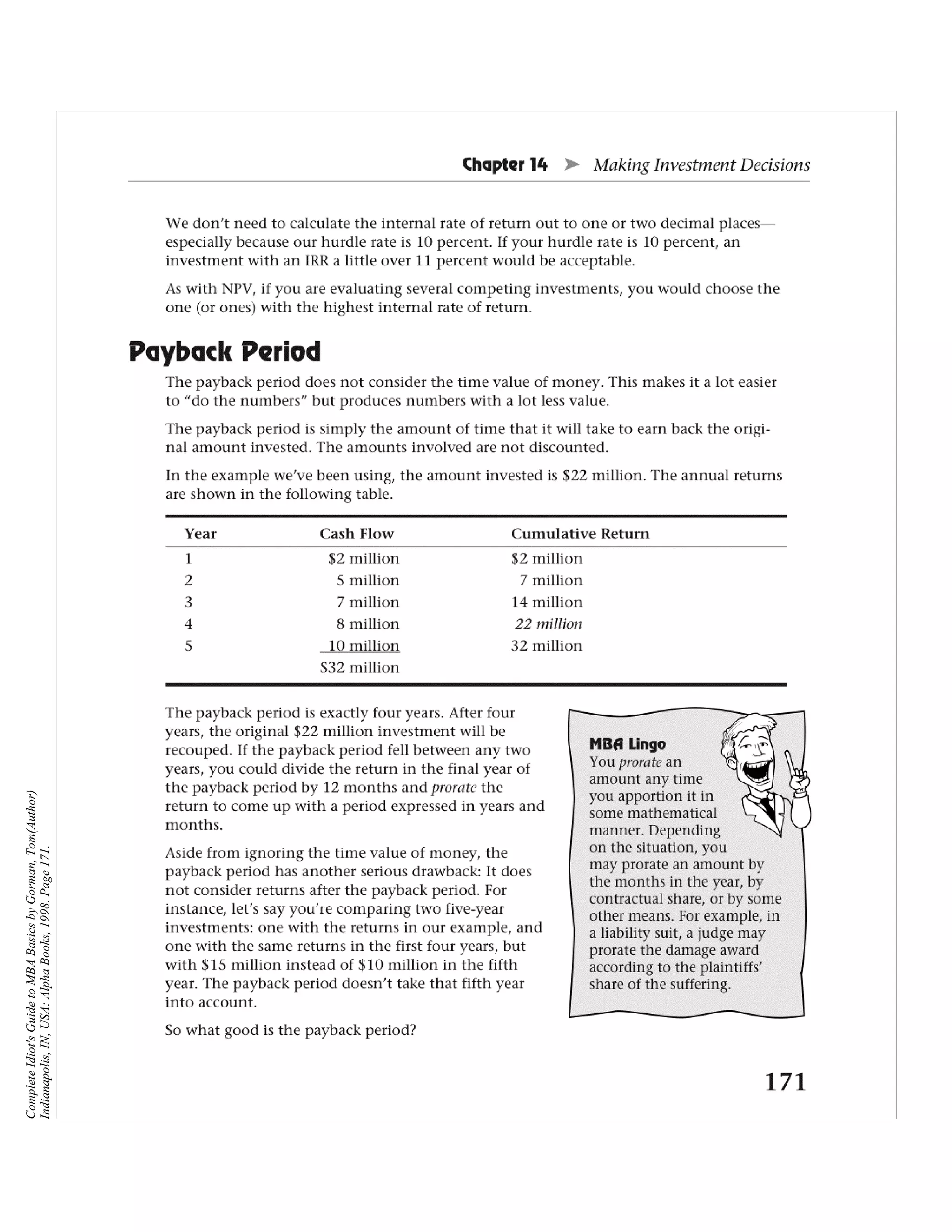 Complete Idiot's Guide to MBA Basics by Gorman, Tom(Author)
Indianapolis, IN, USA: Alpha Books, 1998. Page 171.
 