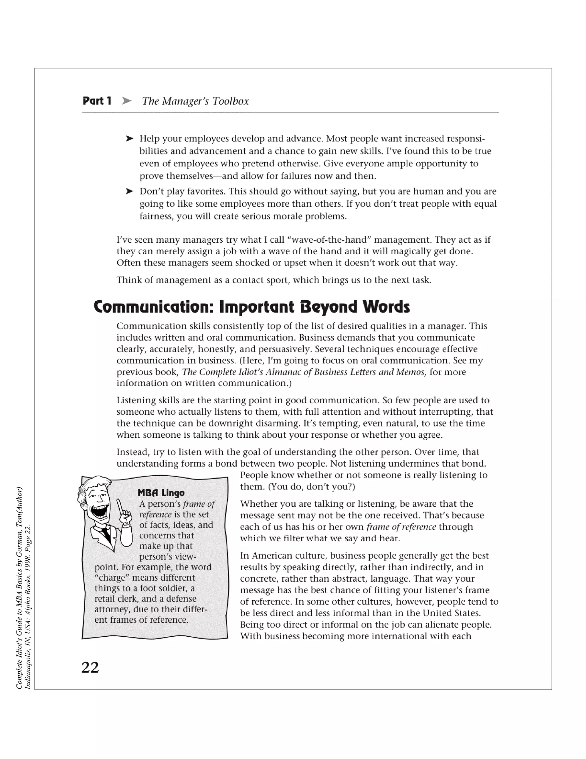 Complete Idiot's Guide to MBA Basics by Gorman, Tom(Author)
Indianapolis, IN, USA: Alpha Books, 1998. Page 22.
 