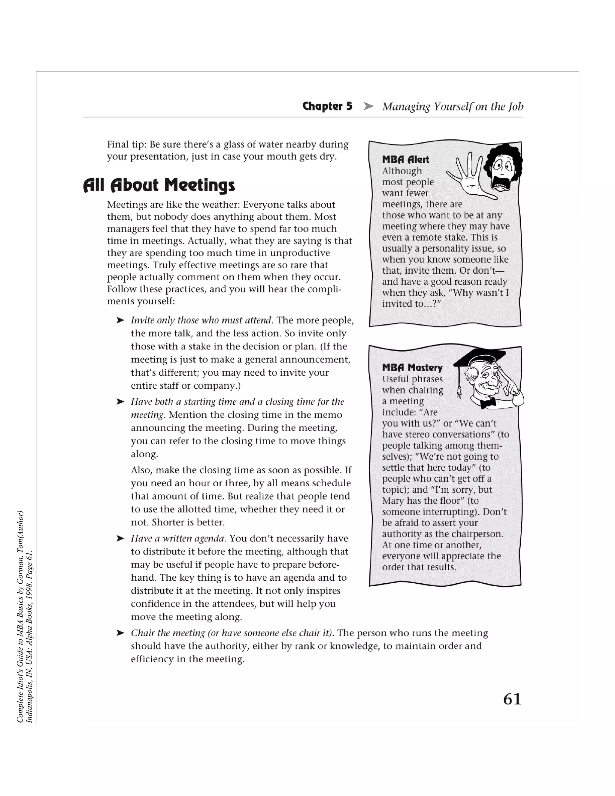 Complete Idiot's Guide to MBA Basics by Gorman, Tom(Author)
Indianapolis, IN, USA: Alpha Books, 1998. Page 61.
 