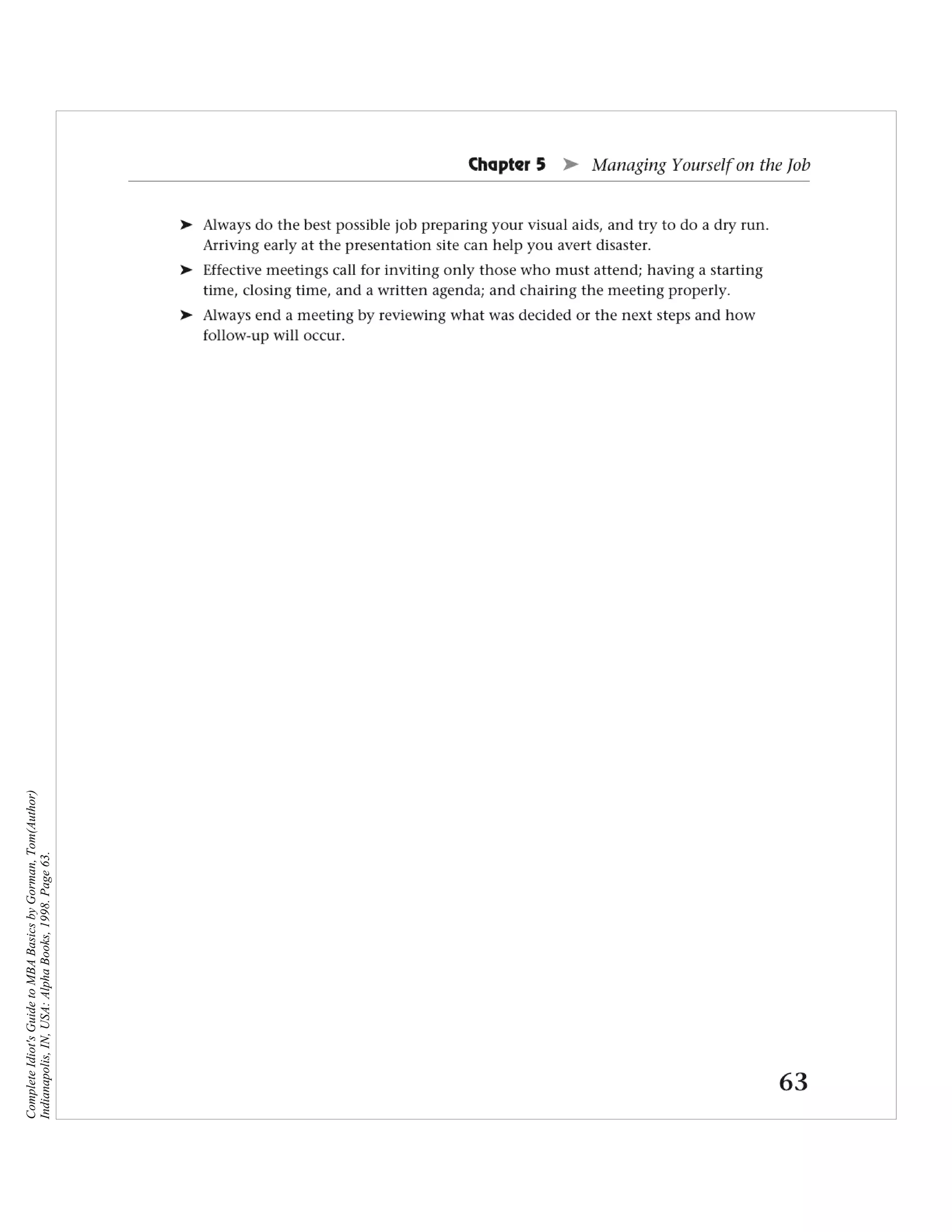 Complete Idiot's Guide to MBA Basics by Gorman, Tom(Author)
Indianapolis, IN, USA: Alpha Books, 1998. Page 63.
 