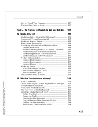 Complete Idiot's Guide to MBA Basics by Gorman, Tom(Author)
Indianapolis, IN, USA: Alpha Books, 1998. Page xiii.
 