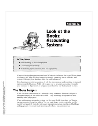 Complete Idiot's Guide to MBA Basics by Gorman, Tom(Author)
Indianapolis, IN, USA: Alpha Books, 1998. Page 149.
 