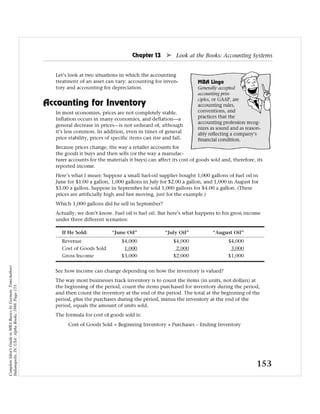 Complete Idiot's Guide to MBA Basics by Gorman, Tom(Author)
Indianapolis, IN, USA: Alpha Books, 1998. Page 153.
 