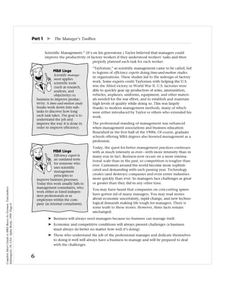 Complete Idiot's Guide to MBA Basics by Gorman, Tom(Author)
Indianapolis, IN, USA: Alpha Books, 1998. Page 6.
 