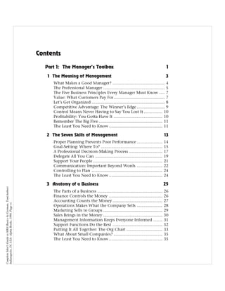 Complete Idiot's Guide to MBA Basics by Gorman, Tom(Author)
Indianapolis, IN, USA: Alpha Books, 1998. Page vi.
 