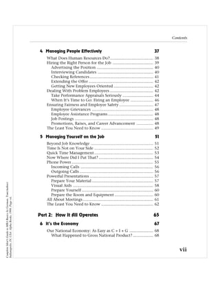 Complete Idiot's Guide to MBA Basics by Gorman, Tom(Author)
Indianapolis, IN, USA: Alpha Books, 1998. Page vii.
 