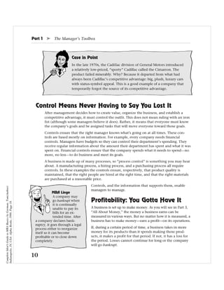 Complete Idiot's Guide to MBA Basics by Gorman, Tom(Author)
Indianapolis, IN, USA: Alpha Books, 1998. Page 10.
 