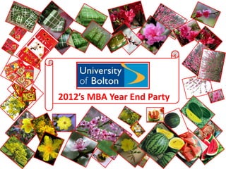 2012’s MBA Year End Party
 