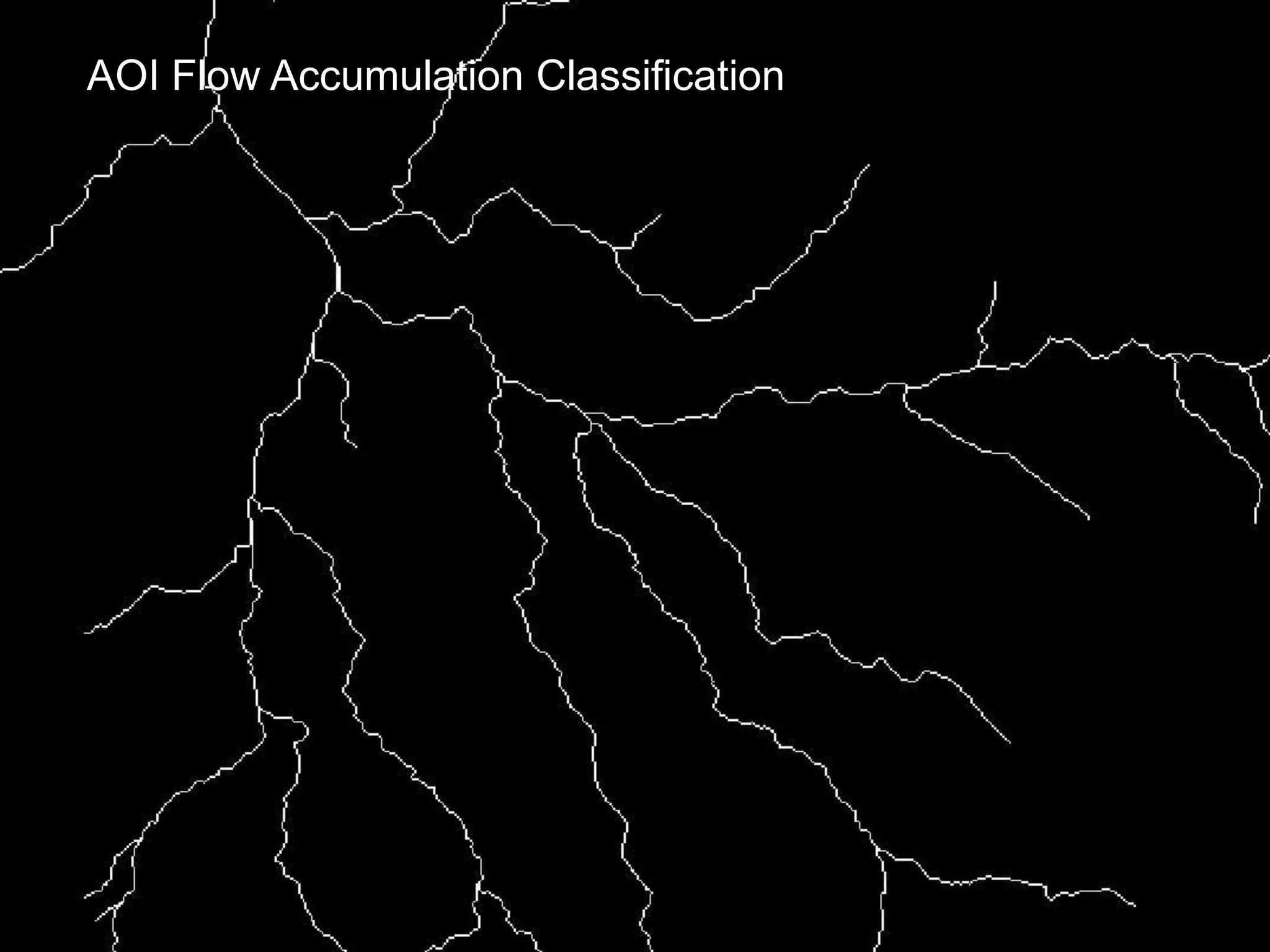 AOI Flow Accumulation Classification
 