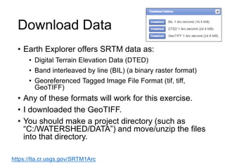 Watershed Delineation Using ArcMap | PPTX