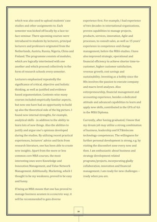 Two's Example Mba MBA Career Stories | PDF