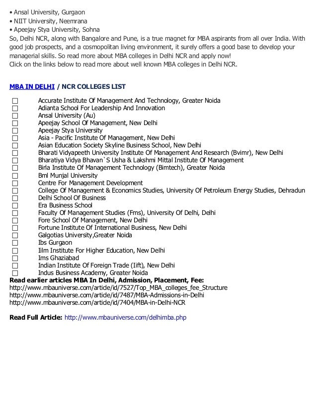 List Of Mba Colleges In Delhi Ip mba colleges in delhi ncr list of top mba colleges in List Of Mba Colleges In Delhi Ip mba colleges in delhi ncr list of top mba colleges in