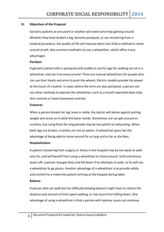 MBA CSR Class Proposal | PDF