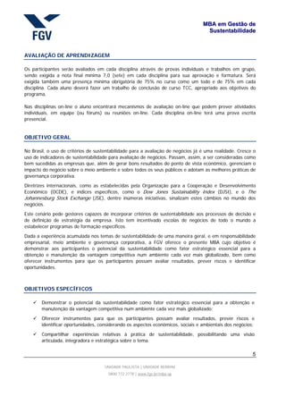 Gestão de sustentabilidade