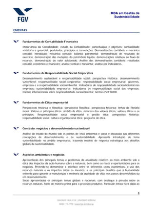 Gestão de sustentabilidade