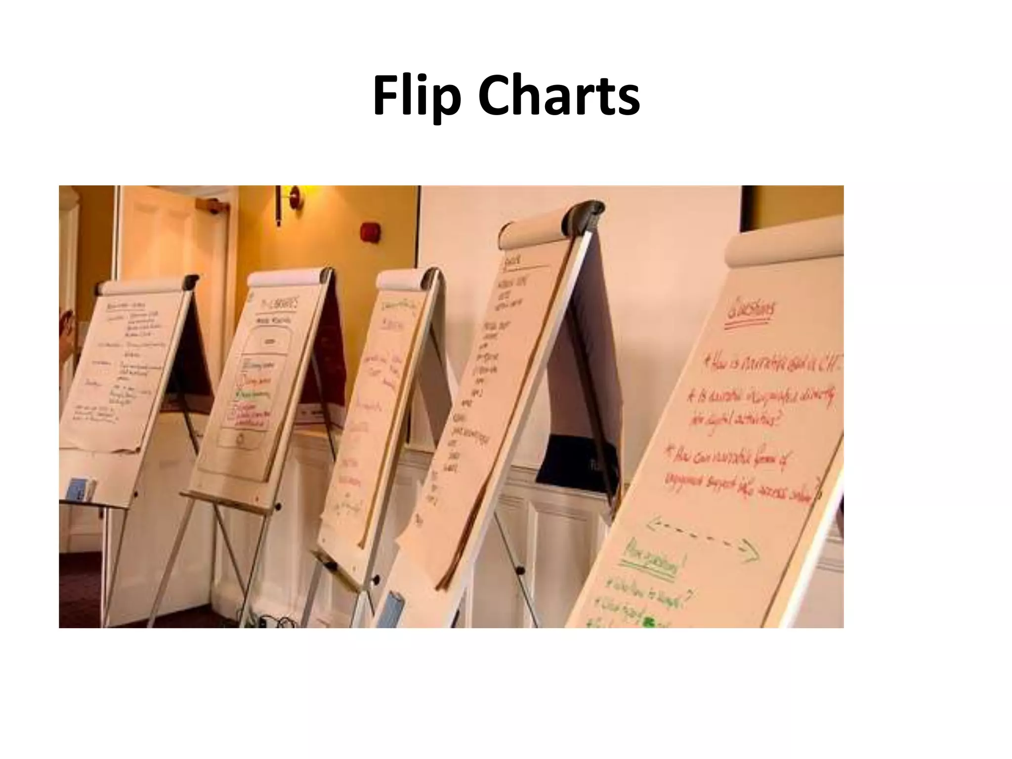 Flip Charts
 