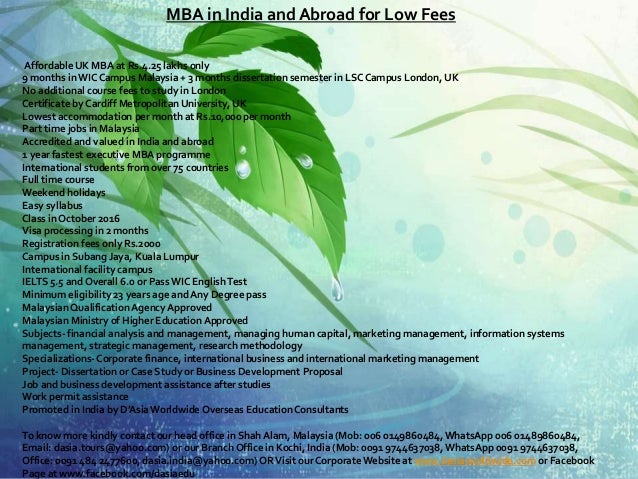 Mba In Abroad With Low Fees mba in india and abroad for low fees Mba In Abroad With Low Fees mba in india and abroad for low fees