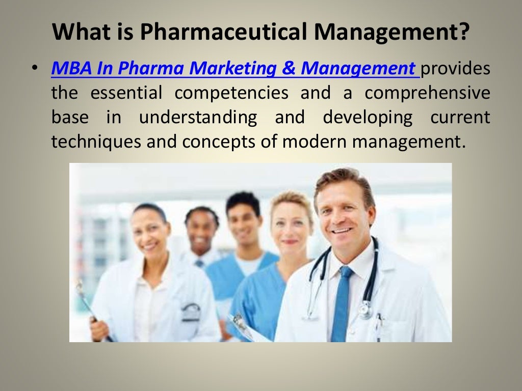 MBA in Pharmaceutical Management