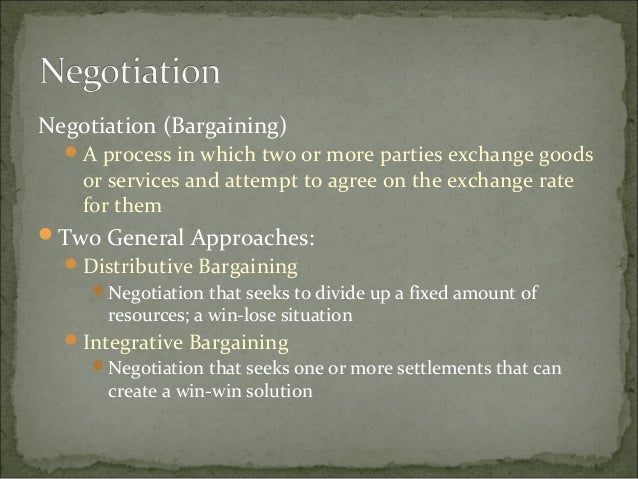 Mba i ob u 4.1 conflict and negotiation