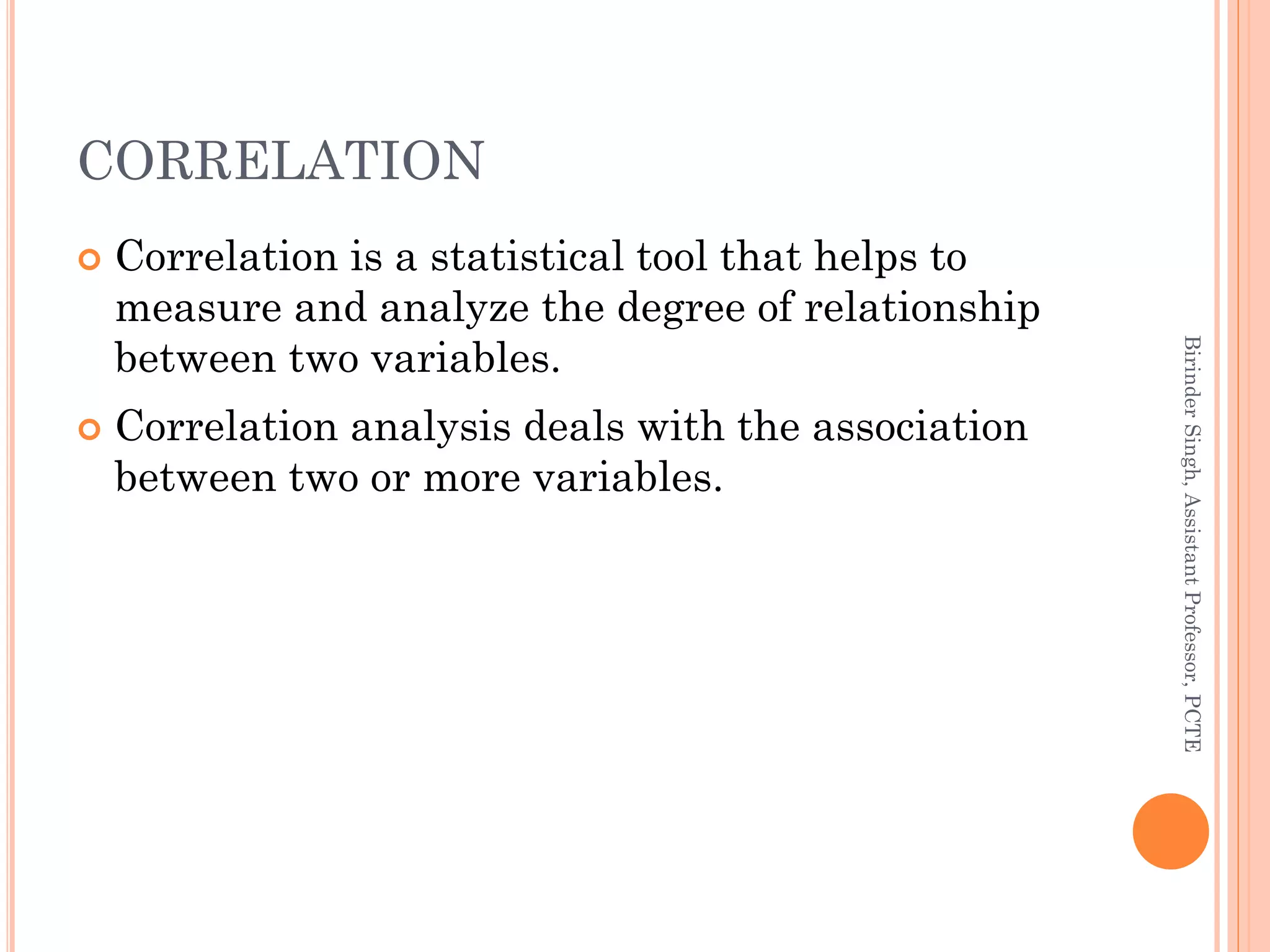 Correlation Analysis | PDF