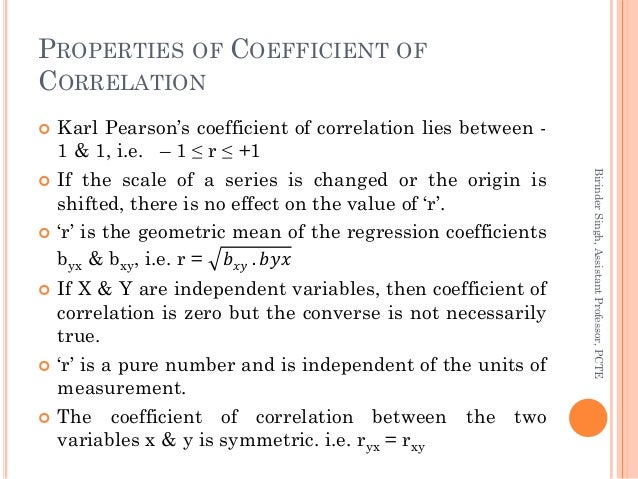 Correlation Analysis