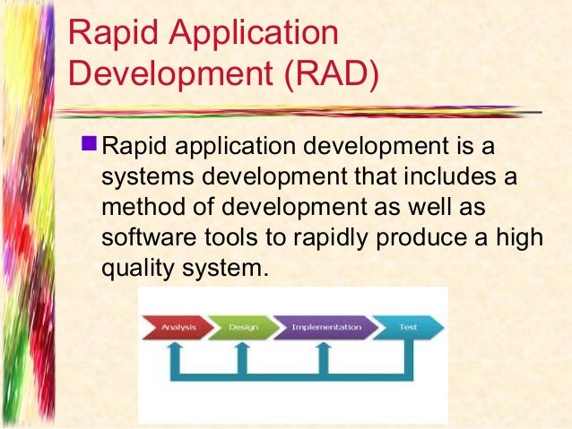 rapid application development ppt Rad model.