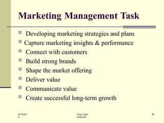 Comprehensive Guide to Marketing Management Principles and Practices | PPTX