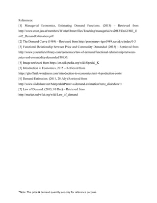 MBA: Managerial Economics - Supply and Demand Curve Relationship | PDF