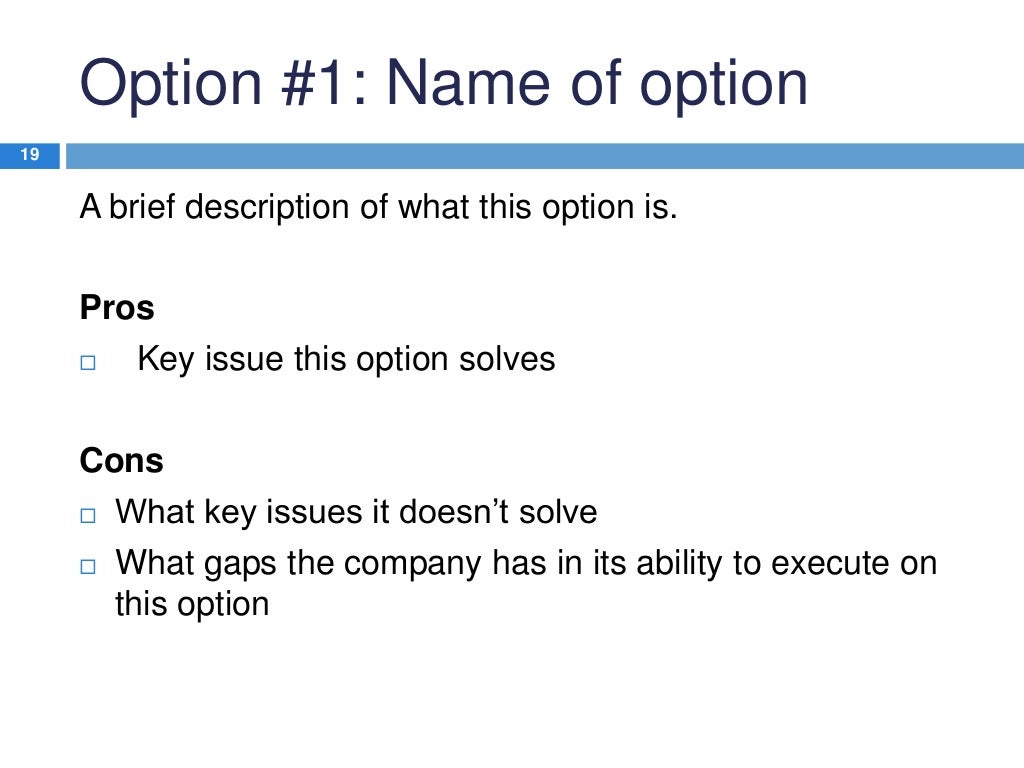 Custom mba presentation example picture