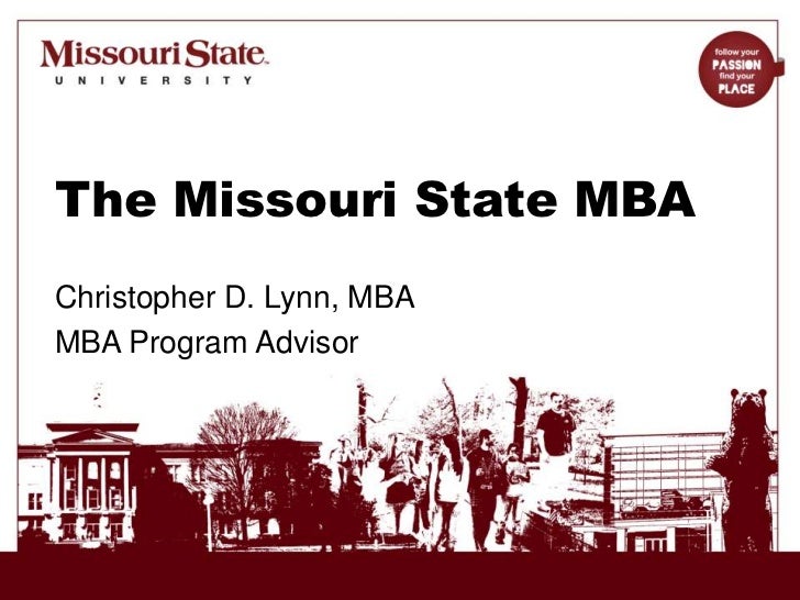 Missouri State MBA Program