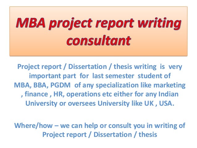 Principles of writing a research report