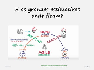 E as grandes estimativas
onde ficam?
https://www.youtube.com/watch?v=7nTxdl29ePY
48
 