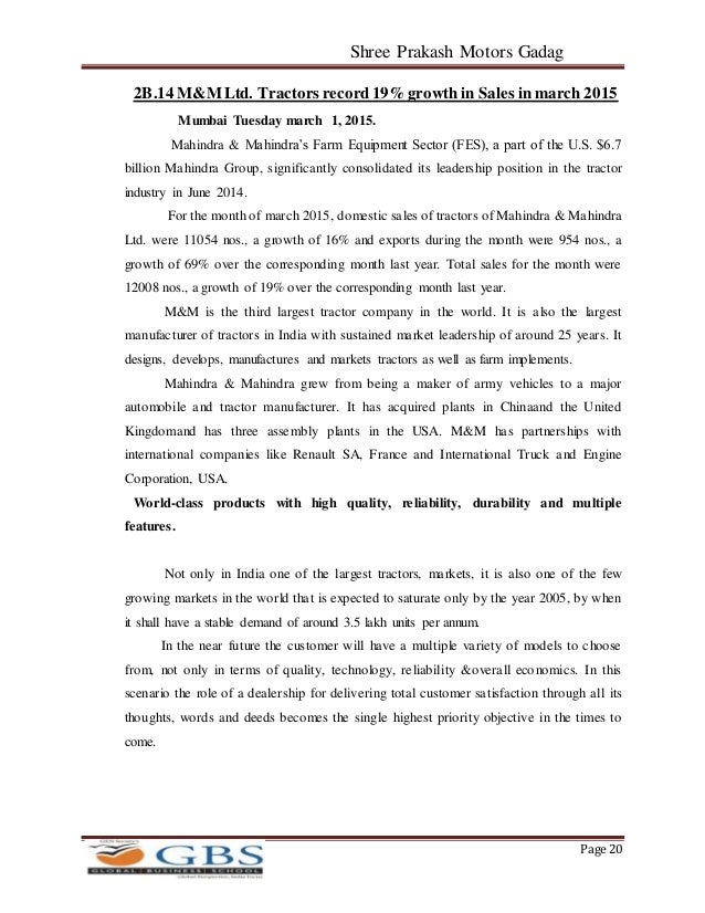 project report on customer satisfaction in mahindra scorpio Mahindra scorpio : issues & solutions this is a discussion on mahindra scorpio : issues & solutions within technical stuff , part of the under the hood category hi, with great pleasure from the customer service perspective, i would like to report my customer delight during my recent . project report on customer satisfaction in mahindra scorpio Mahindra scorpio : issues & solutions this is a discussion on mahindra scorpio : issues & solutions within technical stuff , part of the under the hood category hi, with great pleasure from the customer service perspective, i would like to report my customer delight during my recent .