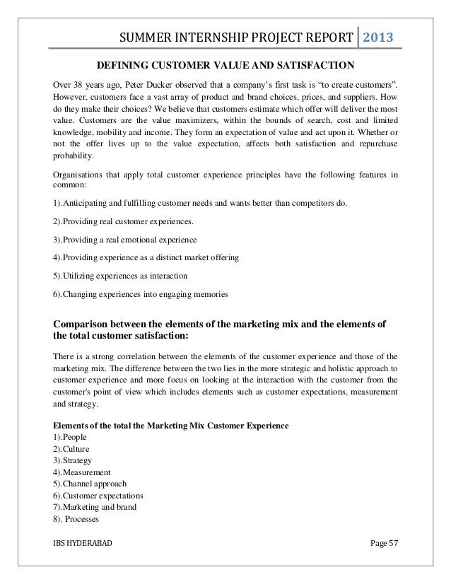 Mba Intern Projects Hyderabad mba summer internship project report Mba Intern Projects Hyderabad mba summer internship project report