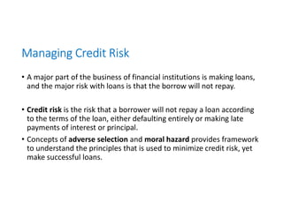 Risk Management in Financial Institutions | PDF