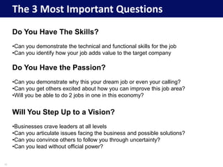 MBA Careers in Turbulent Times