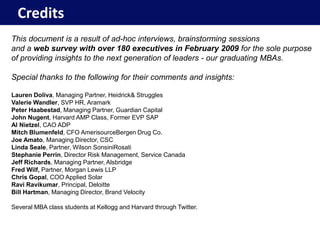 MBA Careers in Turbulent Times