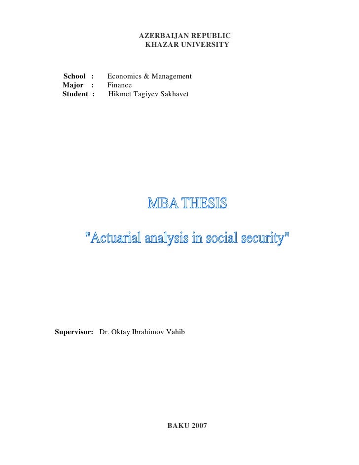 Mba thesis projects for appreciative inquiry