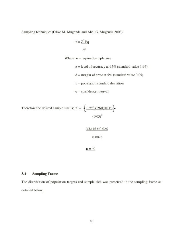 Sample thesis mba finance