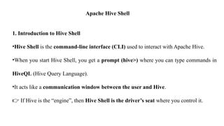 Apache Shell Business Data Analytics Hadoop,Pig,Hive.pptx