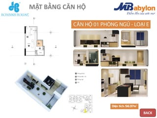 MẶT BẰNG CĂN HỘ




                  BACK
 