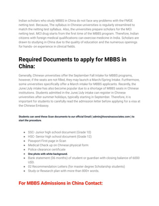 MBBS In China For Pakistani Students Complete Guide 2023-24.pdf