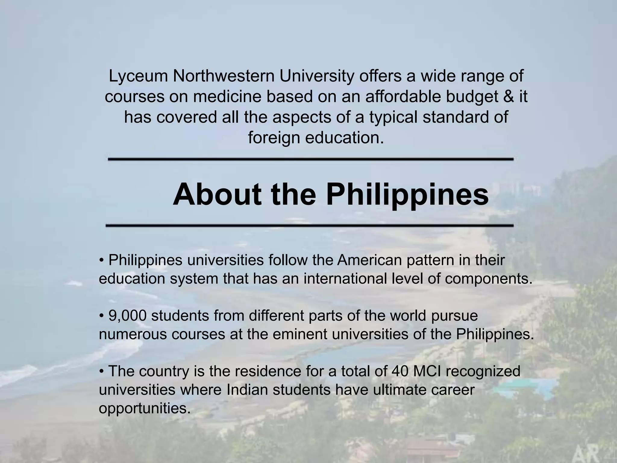 Lyceum Northwestern University - Top Medical University in Philippines ...