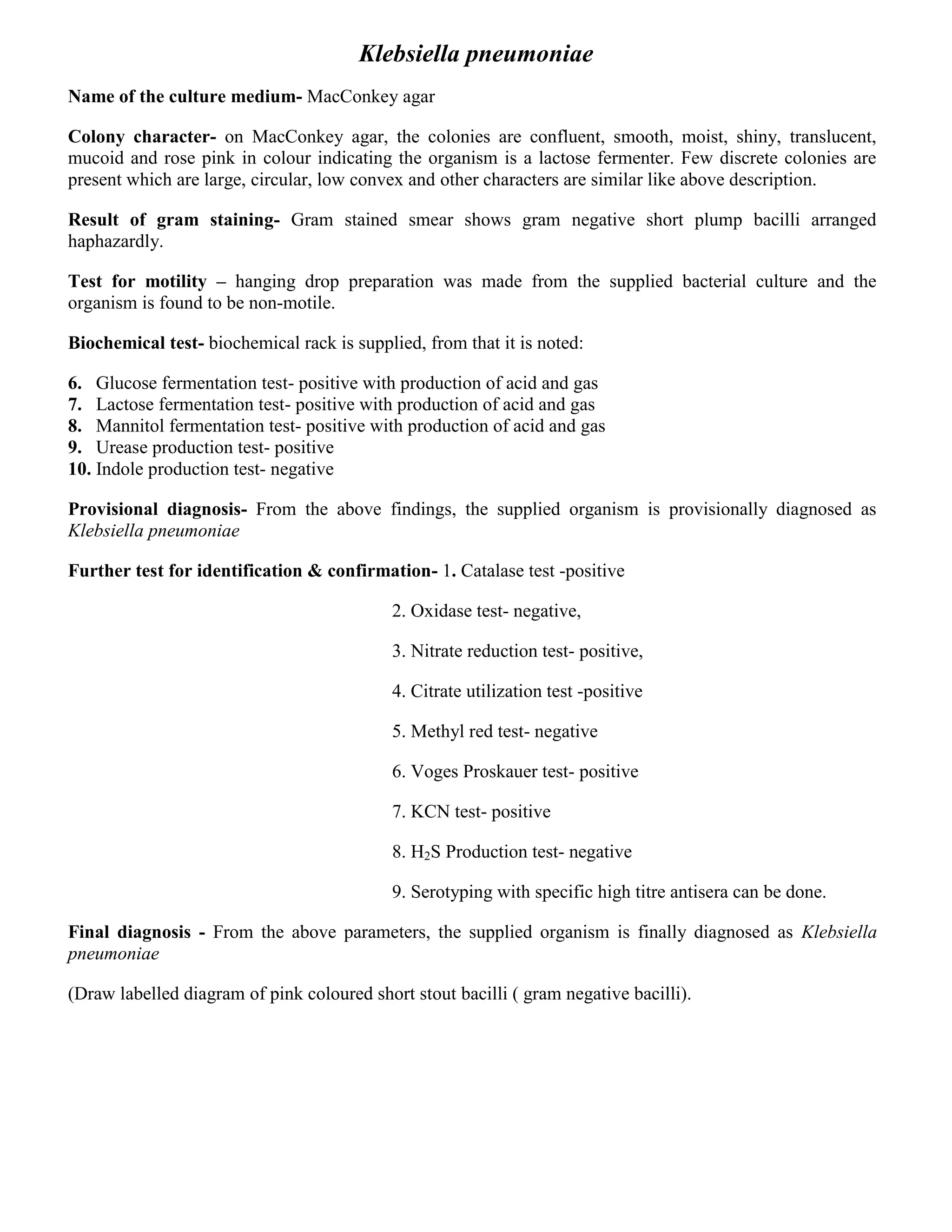 MBBS PRACTICAL ORGANISMS.pdf ut has all gram negative and gram positive ...