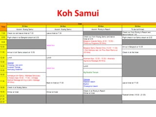Koh Samui
 
