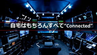 Copyright © 2014 WingArc1st Inc. All Rights Reserved.Copyright © 2014 WingArc1st Inc. All Rights Reserved.
21
自宅はもちろんすべて”Connected”
 