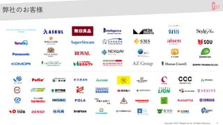 Copyright ©2017 WingArc1st Inc. All Rights Reserved. 2
弊社のお客様
 